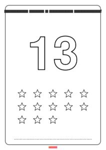 number 13